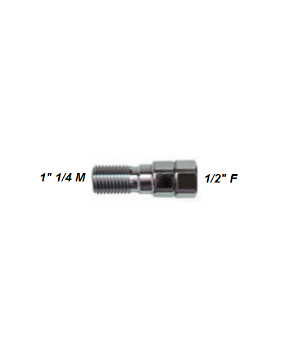 Immagine di ADATTATORE PER CAROTATRICE ATTACCO 1" 1/4 MASCHIO A 1/2" FEMMINA