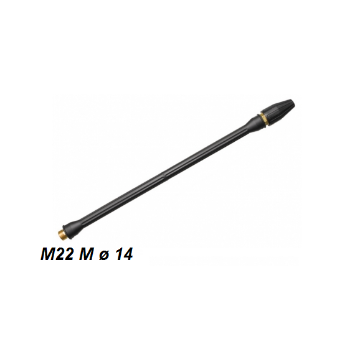 Immagine di LANCIA TURBO PER IDROPULITRICE DIAMETRO 028 ENTRATA M22 MASCHIO