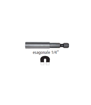 Immagine di PORTAINSERTI MAGNETICO ATTACCO 1/4 ESAGONALE LUNGHEZZA 60 mm HIKOKI HITACHI