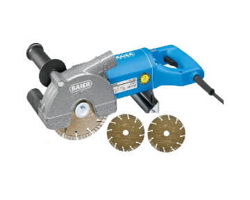Immagine di SCANALATORE BDN 453/2 WATT 1800 TRACCE 35 mm PROFONDITA' 45 mm CON 2 DISCHI DIAMANTATI BAIER