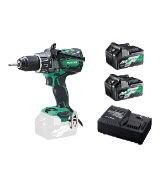 Immagine di TRAPANO AVVITATORE BATTERIA PERCUSSIONE DV36DA VOLT 36 BRUSHLESS SOLO MACCHINA HIKOKI HITACHI VALIGIA