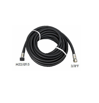 Immagine di TUBO MT 8 PER IDROPULITRICE CALDO FREDDO M22 DIAMETRO 15 + 3/8 FEMMINA LAVOR