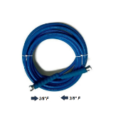 Immagine di TUBO PROFESSIONALE MT 10 PER IDROPULITRICE BAR 400 5/16 GRADI 155 ATTACCO 3/8 F + F 