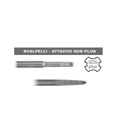 Immagine di SCALPELLO A PUNTA LT. 250 CON ATTACCO SDS PLUS CP HIKOKI HITACHI