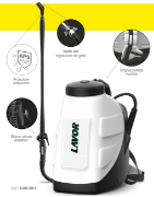 Immagine di SPRUZZATORE IRRORATORE SANIFICAZIONE DEGLI AMBIENTI A BATTERIA SPRAYER SANIX PRO 7,5 LAVOR A SPALLA