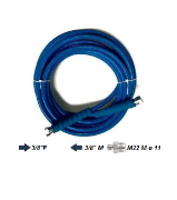 Immagine di TUBO PROFESSIONALE MT 10 PER IDROPULITRICE BAR 400 5/16 GRADI 155 ATTACCO 3/8 F + F 