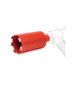 Immagine di FORETTO CORONA DIAMANTATO D 67 LUNGHEZZA 150 KING A SECCO ATTACCO 1" 1/4 FEMMINA WORKDIAMOND