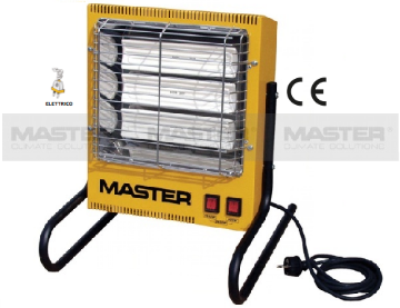 Immagine di GENERATORE ARIA CALDA PORTATILE ELETTRICO AD INFRAROSSI TS 3A VOLT 220 MASTER