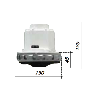 Immagine di MOTORE PER ASPIRAPOLVERE ASPIRALIQUIDI LAVAPAVIMENTI WATT 800 VOLT 220 LAVOR WT 20 WT 30 SPRINTER VERSIONE ATTUALE