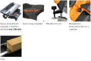 Immagine di TRONCATRICE ORANGE 305 ECO WATT 1600 DIAMETRO LAMA 305 mm COMPA PER TAGLIO LEGNO