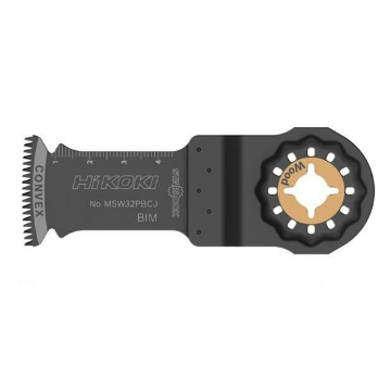 Immagine di LAMA PER UTENSILE MULTIFUNZIONE MSW32PBCJ 32x50 mm PER LEGNO ATTACCO STARLOCK HIKOKI HITACHI