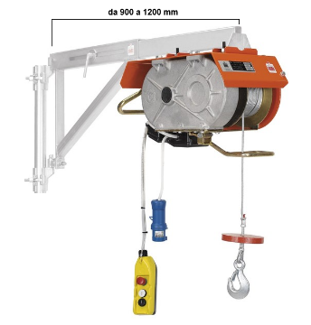 Immagine di ELEVATORE MONTACARICHI IORI DM200AP PORTATA KG 200 ESTENSIBILE