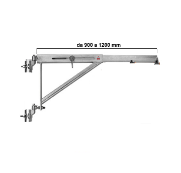 Immagine di BANDIERA ESTENSIBILE PER ELEVATORE IORI DM200AP DM200AP VELOX COMPLETA DI MORSETTI