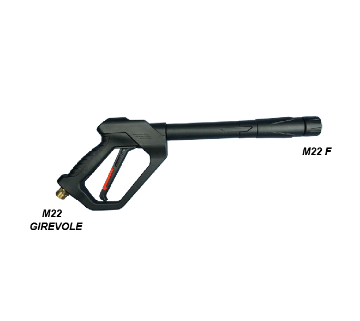 Immagine di PISTOLA PROFESSIONALE PER IDROPULITRICE ANNOVI REVERBERI AR BLUE CLEAN CON ATTACCO M22 GIREVOLE M22 FEMMINA