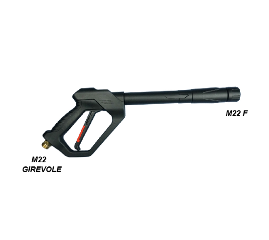 Immagine di PISTOLA PROFESSIONALE PER IDROPULITRICE ANNOVI REVERBERI AR BLUE CLEAN CON ATTACCO M22 GIREVOLE M22 FEMMINA