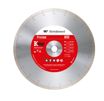 Immagine di DISCO DIAMANTATO MSU D 250 FORO 25,4 WORKDIAMOND PER SEGATRICE DA BANCO