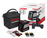 Immagine di LIVELLA LASER CT44047 VERDE 2 LINEE 30 METRI CROWN