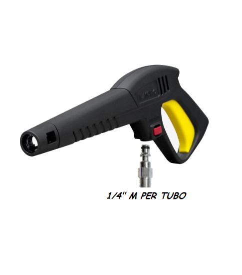 Immagine di PISTOLA HOBBY PER IDROPULITRICE AD ACQUA FREDDA LAVOR WASH ATTACCO RAPIDO 1/4 M GIREVOLE