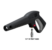 Immagine di PISTOLA PER IDROPULITRICE LAVOR WASH FASA CON ATTACCO RAPIDO IN OTTONE + ADATTATORE TUBO 1/4 M