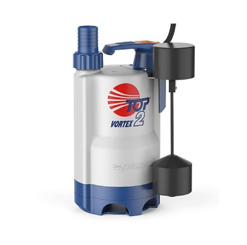 Immagine di ELETTROPOMPA SOMMERSA TOP 2 VORTEX GM HP 0,5 VOLT 220 PEDROLLO CON GALLEGGIANTE ARRETRATO PER ACQUE SPORCHE