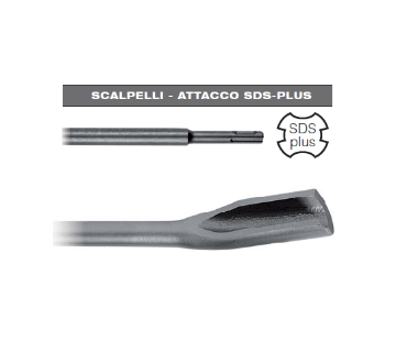 Immagine di SCALPELLO A SGORBIA 22 x 250 CON ATTACCO SDS PLUS HITACHI HIKOKI PER MARTELLO