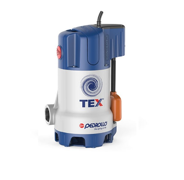 Immagine di ELETTROPOMPA SOMMERSA PER ACQUE SPORCHE TEX 3 HP 0,75 VOLT 220 PEDROLLO CON GALLEGGIANTE ARRETRATO