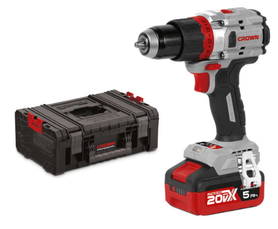 Immagine di TRAPANO AVVITATORE A BATTERIA CT21127HMX IMC VOLT 20 Ah 5,0 Nm 100 BRUSHLESS CROWN