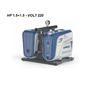 Immagine di PEDROLLO DUAL DG-BLU 5+5 GRUPPO DI PRESSIONE AUTOCLAVE CON INVERTER