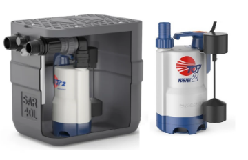Immagine di STAZIONE DI SOLLEVAMENTO SAR 40 CON ELETTROPOMPA TOP 2 VORTEX GM HP 0,50 VOLT 220 PEDROLLO