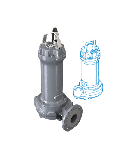 Immagine di ELETTROPOMPA SOMMERSA VORTEX DRG 250/2/65 KW 1,8 VOLT 380 ZENIT