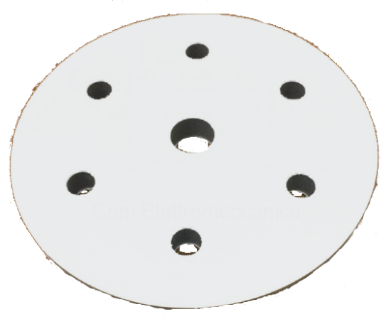Immagine di PLATORELLO IN SPUGNA VELCRATA PER CARTEGGIATRICE RURMEC P1500 P1000 P500 GS9FE