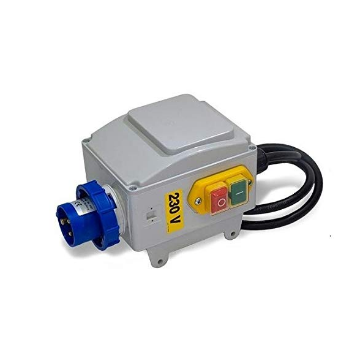 Immagine di QUADRO ELETTRICO INTERRUTTORE SALVAMOTORE IMER PER SEGATRICE PER LEGNO H110 VOLT 220 MONOFASE