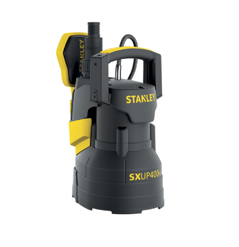 Immagine di ELETTROPOMPA DA DREANAGGIO SXUP400PCE WATT 400 VOLT 220 STANLEY PER ACQUE CHIARE