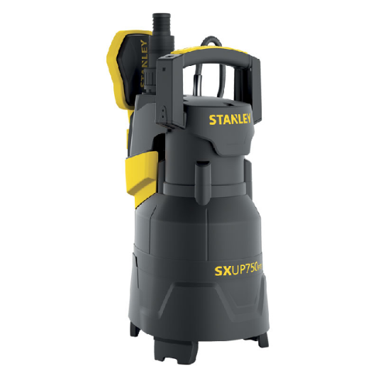 Immagine di ELETTROPOMPA DA DRENAGGIO SXUP750PTE WATT 750 VOLT 220 STANLEY PER ACQUE CHIARE E SCURE
