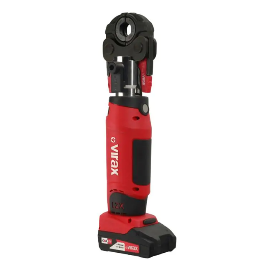 Immagine di PRESSATRICE ELETTROMECCANICA VIPER L2X VOLT 18 Ah 2,0 + INSERTI TH 16 - 20 - 26 VIRAX