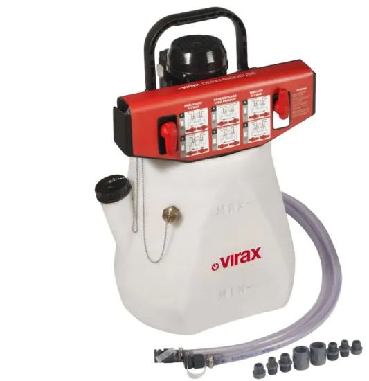 Immagine di POMPA DEFANGANTE 2950 VIRAX PER RADIATORI SISTEMI DI RISCALDAMENTO CALDAIE  