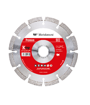 Immagine di DISCO DIAMANTATO SCC D 140 FORO 22,23 WORKDIAMOND PER SCANALATORE