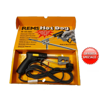 Immagine di PINZA SALDATORE ELETTRICO HOT DOG REMS TUBI IN RAME DA 12 A 22 mm