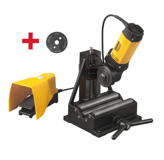 Immagine di TAGLIATUBI ELETTRICO REMS CENTO BASIC REMS UNIVERSALE PER TUBI ACCIAIO PLASTICA MULTISTRATO