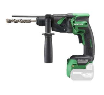 Immagine di TASSELLATORE A BATTERIA DH18DPB VOLT 18 BRUSHLESS SOLO CORPO MACCHINA ATTACCO SDS PLUS HIKOKI HITACHI