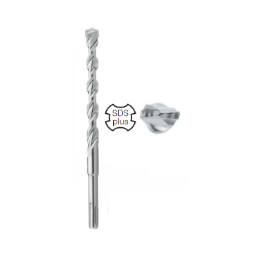 Immagine di PUNTA A FORARE ELICOIDALE 12 x 450 2 TAGLIENTI CON ATTACCO SDS PLUS HIKOKI HITACHI PER MARTELLO TASSELLATORE