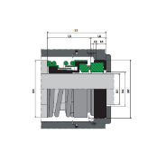 Immagine di TENUTA MECCANICA COMPLETA DIAMETRO 19,05 - 3/4 PER ELETTROPOMPA PISCINA