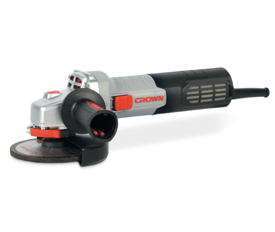 Immagine di SMERIGLIATRICE ANGOLARE BRUSHLESS CT45012-125RSVQ D 125 WATT 1400 REGOLAZIONE DI GIRI DA 3000-9200 CROWN