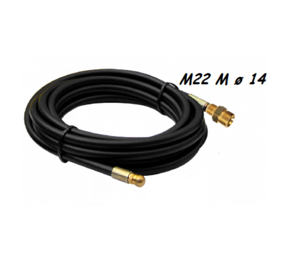 Immagine di SONDA STURATUBI SPURGATUBI METRI 20 PER IDROPULITRICE CON ATTACCO M22 MASCHIO