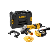Immagine di KIT RISANAMENTO SMERIGLIATRICE DWE4257 WATT 1500 D 125 mm DEWALT ASPIRAZIONE CON CUFFIA