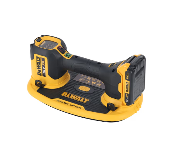 Immagine di SOLLEVATORE A VUOTO A BATTERIA DCH590 GRABO VOLT 18 SOLO CORPO MACCHINA DEWALT